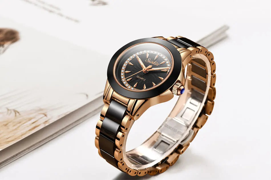 SUNKTA New Listing Women Watches Quartz Watch Ladies Top Brand Luxury Waterproof Female Watch Girl Clock Relogio Feminino